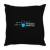 Technically, The Glass Is Always Full Throw Pillow