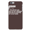 definition of a geek iPhone 6/6s Plus Case