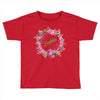 Floral Baby Name Toddler T-shirt