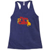 pizza and cats Racerback Tank