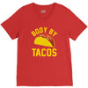 body by tacos funny V-Neck Tee