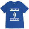 adult crayon V-Neck Tee