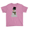 christmas snowman Youth Tee