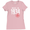 Made In 1934 All Original Part Ladies Fitted T-Shirt