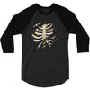 torn rib cage 3/4 Sleeve Shirt