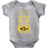 deformed jesus Baby Bodysuit