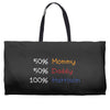 mommy daddy harrison baby name Weekender Totes
