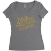 a diva Women's Triblend Scoop T-shirt