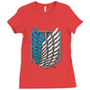survey corps Ladies Fitted T-Shirt