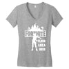 Floss Like A Boss Women's V-Neck T-Shirt