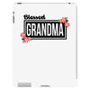 blessed grandma with flower iPad 3 and 4 Case