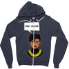 hey auntie killmonger Zipper Hoodie
