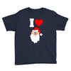 i love santa noel Youth Tee