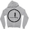 woman single Zipper Hoodie