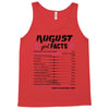 August Girl Facts Virgo Tank Top