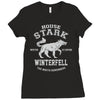house stark winterfell Ladies Fitted T-Shirt