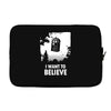 i want to believe Laptop sleeve