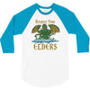 respect your elders 3/4 Sleeve Shirt