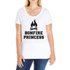 Bonfire Princess Ladies Curvy T-Shirt