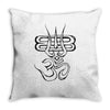 mahadev bol Throw Pillow
