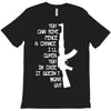 funny militaryarmymarines ak47 T-Shirt