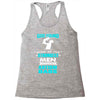 god found autism dad Racerback Tank