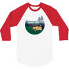 Way Down We Go 3/4 Sleeve Shirt