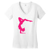 balerina Women's V-Neck T-Shirt