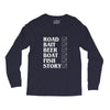 road bait beer boat fish story Long Sleeve Shirts