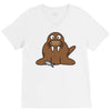 cokelat animal V-Neck Tee