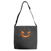 pumpkin face Adjustable Strap Totes