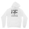 all you need is coffee &amp; eyeliner Unisex Hoodie