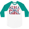 rebel girl 3/4 Sleeve Shirt