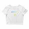 music swing Crop Top