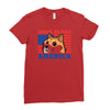 doge bless america Ladies Fitted T-Shirt