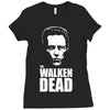 the walken dead Ladies Fitted T-Shirt