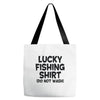 luck fishing Tote Bags