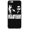 the blues brothers inspired on a mission from god funny iPhone 6/6s Case