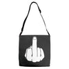 middle finger Adjustable Strap Totes