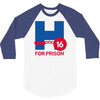 hillary for prison 3/4 Sleeve Shirt