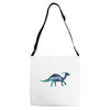 Princess Dinosaur Adjustable Strap Totes