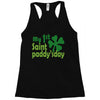 my 1st saint paddyday Racerback Tank