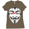 friday anonymous Ladies Fitted T-Shirt