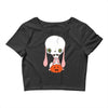 skull bunny Crop Top