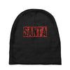 santa red glitter Baby Beanies