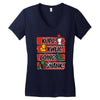 what does the tonberry say Women's V-Neck T-Shirt