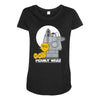 peanut wars Maternity Scoop Neck T-shirt