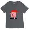 marshmallow prend feu V-Neck Tee