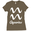 aquarius zodiac Ladies Fitted T-Shirt