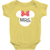 Mr. and Mrs. Matching Baby Bodysuit